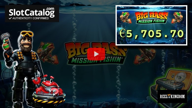 Κουλοχέρης Big Bass Mission Fishin' Big Win Ιανουάριος 2025