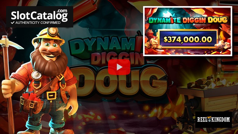 Κουλοχέρης Dynamite Diggin Doug Big Win Αύγουστος 2024