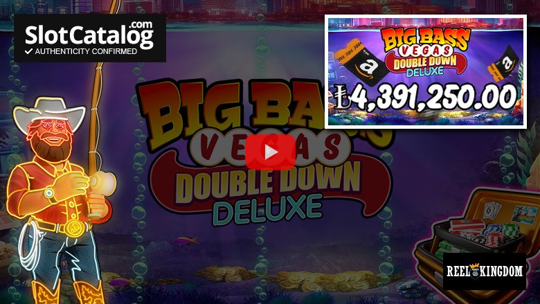 Big Bass Vegas Double Down Deluxe κουλοχέρη Big Win Ιανουάριος 2025