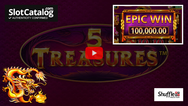 5 Treasures κουλοχέρη Big Win Ιανουάριος 2021