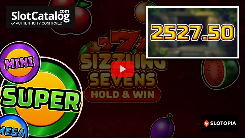 Sizzling Sevens Hold and Win slot Big Win Ιούνιος 2026