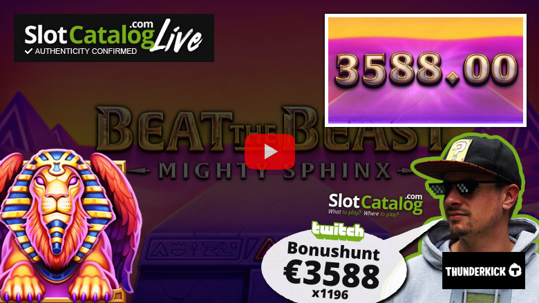Κουλοχέρης Beat the Beast Mighty Sphinx Big Win Δεκέμβριος 2022