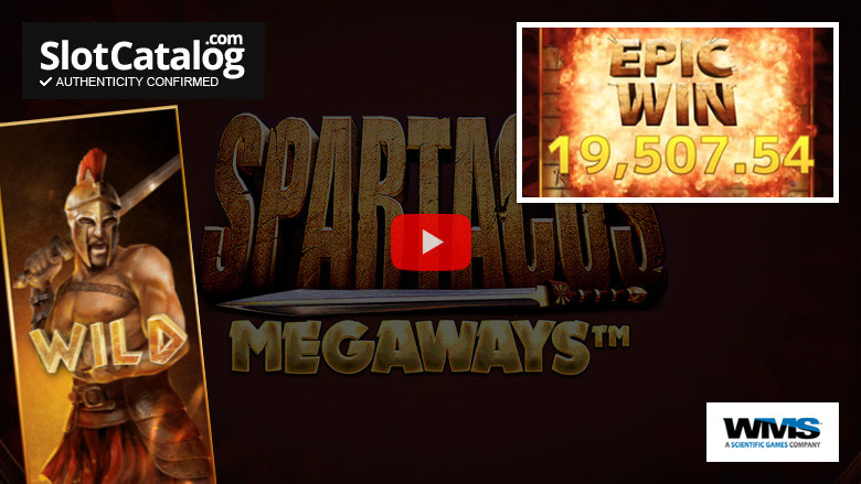 Spartacus Megaways κουλοχέρη Big Win Μάρτιος 2021