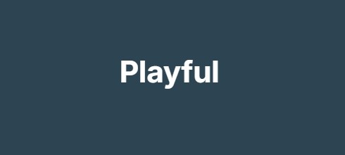 Playful Playful