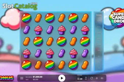 Οθόνη2. Super Candy Drop Κουλοχέρης