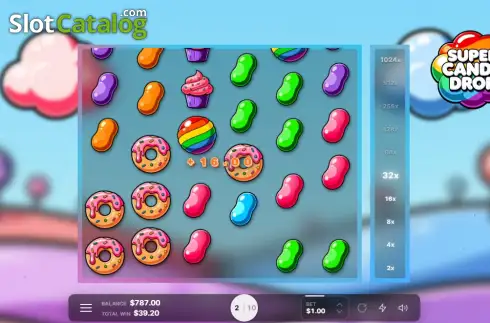 Οθόνη3. Super Candy Drop Κουλοχέρης