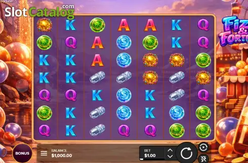 Οθόνη2. Fizz and Fortune Κουλοχέρης 