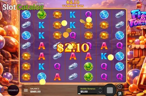 Οθόνη3. Fizz and Fortune Κουλοχέρης 