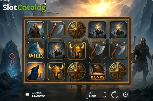 Οθόνη2. Rise of the Vikings (1 Spin Interactive) Κουλοχέρης