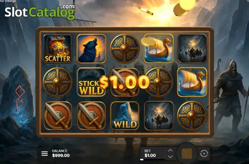 Οθόνη3. Rise of the Vikings (1 Spin Interactive) Κουλοχέρης