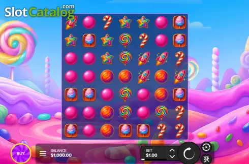 Οθόνη2. Rocket Candy Carnival Κουλοχέρης