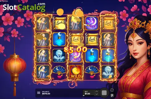 Οθόνη3. Lucky Lunar Princess Κουλοχέρης 