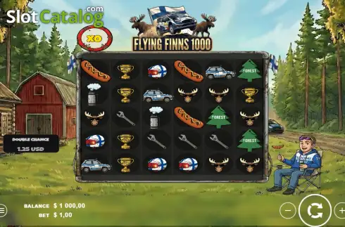 Οθόνη2. Flying Finns 1000 Κουλοχέρης