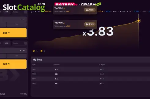 Οθόνη3. Crash Batery Κουλοχέρης