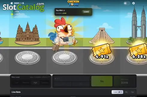 Οθόνη3. Chicken Tour Κουλοχέρης 