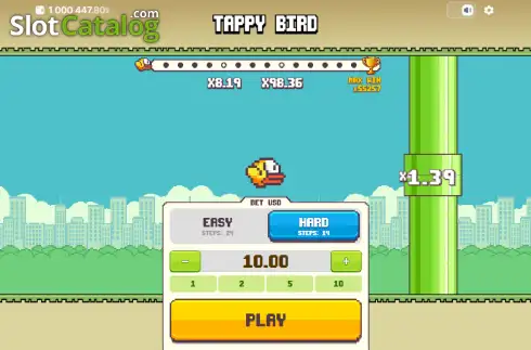 Οθόνη2. Tappy Bird (100HP Gaming) Κουλοχέρης