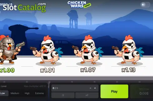 Οθόνη2. Chicken Wars Κουλοχέρης