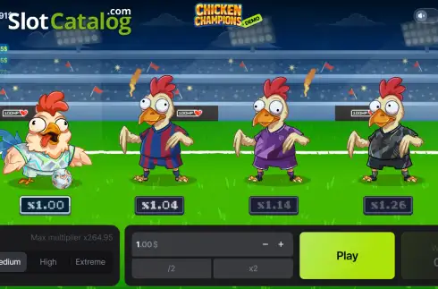 Οθόνη2. Chicken Champions Κουλοχέρης