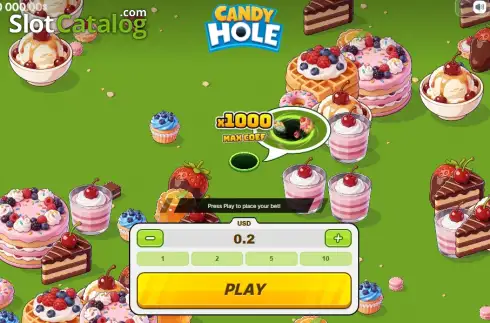 Οθόνη2. Candy Hole Κουλοχέρης