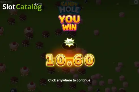 Οθόνη3. Candy Hole Κουλοχέρης