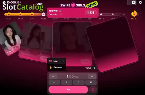 Οθόνη3. Swipe Girls Κουλοχέρης
