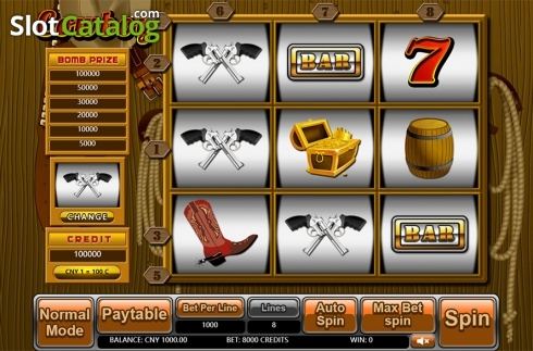 Οθόνη2. Cowboy (Aiwin Games) Κουλοχέρης