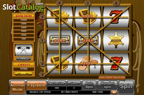 Οθόνη3. Cowboy (Aiwin Games) Κουλοχέρης