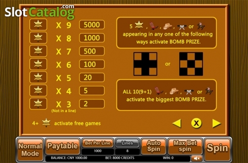 Οθόνη7. Cowboy (Aiwin Games) Κουλοχέρης