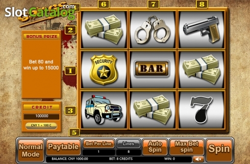 Οθόνη2. Gangs (Aiwin Games) Κουλοχέρης