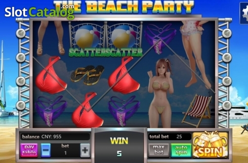Οθόνη3. The Beach Party (Aiwin Games) Κουλοχέρης
