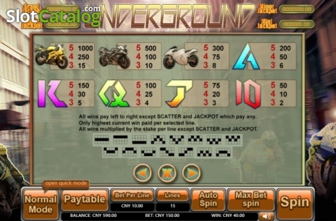 Οθόνη4. Underground Κουλοχέρης