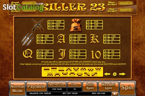 Οθόνη6. Killer 23 Κουλοχέρης 