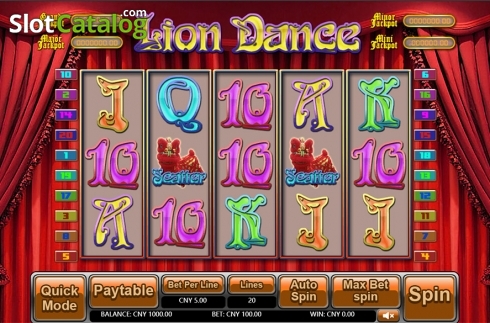Οθόνη2. Lion Dance (Aiwin Games) Κουλοχέρης