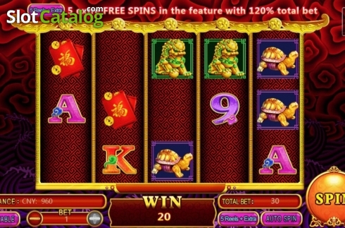 Οθόνη3. New Legend of 5 Dragons Κουλοχέρης
