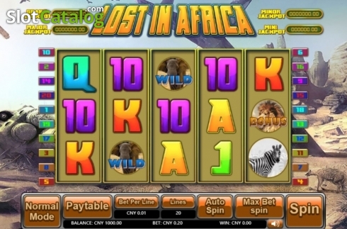 Οθόνη2. Lost in Africa Κουλοχέρης