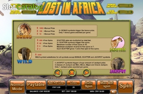 Οθόνη5. Lost in Africa Κουλοχέρης