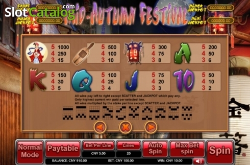 Οθόνη4. Mid-Autumn Festival (Aiwin Games) Κουλοχέρης