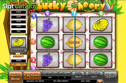 Οθόνη5. Lucky Cheery Κουλοχέρης