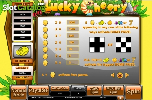 Οθόνη7. Lucky Cheery Κουλοχέρης