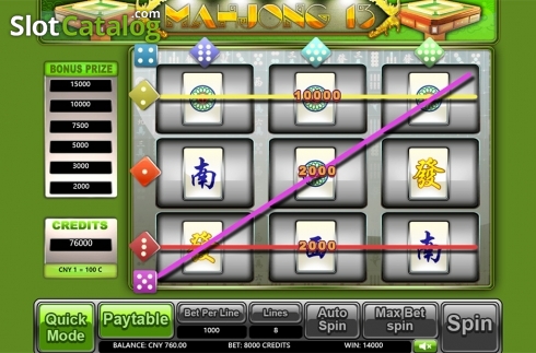 Οθόνη3. Mahjong 13 Κουλοχέρης