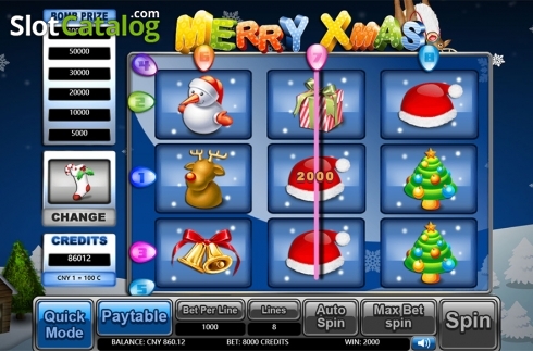 Οθόνη3. Merry Xmas (Aiwin Games) Κουλοχέρης