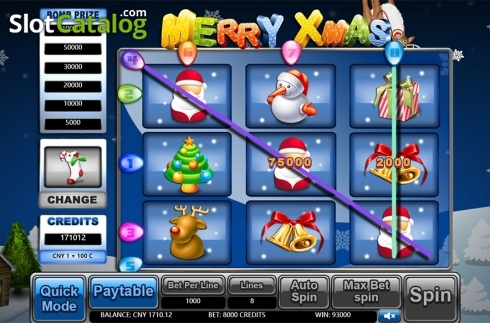 Οθόνη4. Merry Xmas (Aiwin Games) Κουλοχέρης
