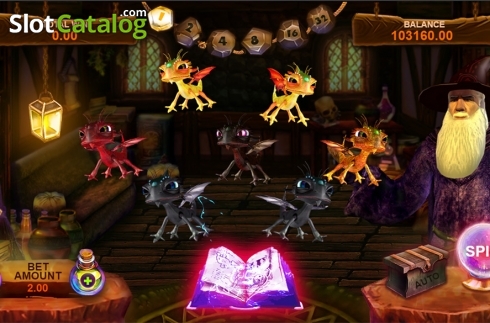 Οθόνη2. Book of Dragons (Triple Profits Games) Κουλοχέρης