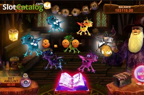 Οθόνη3. Book of Dragons (Triple Profits Games) Κουλοχέρης
