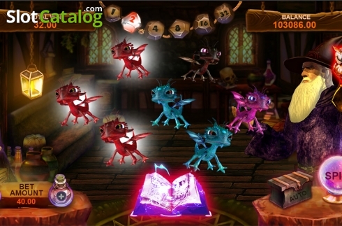 Οθόνη4. Book of Dragons (Triple Profits Games) Κουλοχέρης