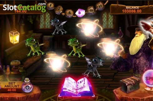 Οθόνη5. Book of Dragons (Triple Profits Games) Κουλοχέρης