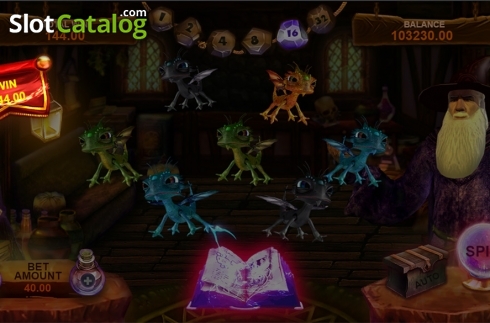 Οθόνη6. Book of Dragons (Triple Profits Games) Κουλοχέρης