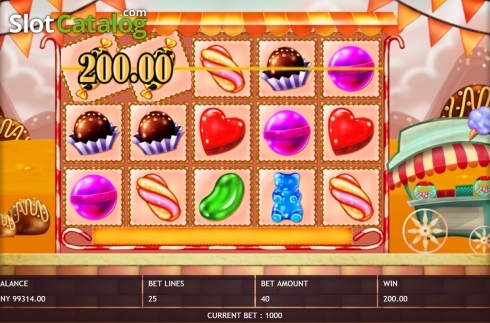 Οθόνη5. Candy Cart Κουλοχέρης
