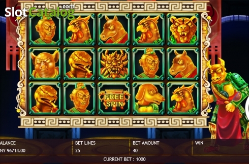 Οθόνη2. Chinese Zodiac (Triple Profits Games) Κουλοχέρης