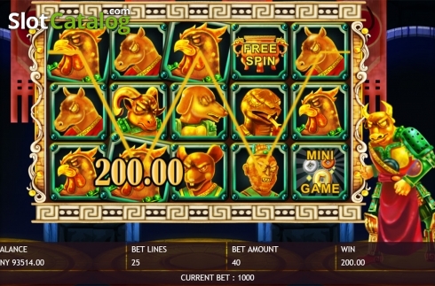 Οθόνη3. Chinese Zodiac (Triple Profits Games) Κουλοχέρης